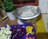 Gambar langkah 1 resipi Nasi Goreng Merdeka,🇲🇾.