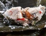 Foto langkah ke 4 dari resep Pepes telur asin dan tahu.