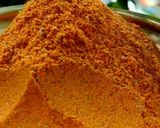A picture of step 2 of Jain peri peri masala.