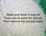 A picture of step 1 of Masa/Waina Recipe.