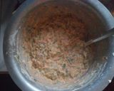 A picture of step 3 of Irrish potatoes banjia.