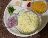 A picture of step 1 of Cheese balls.