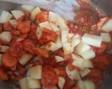 A picture of step 2 of Beef Goulash Soup.