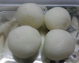 A picture of step 1 of Baked Rasgulla.