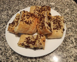 Foto del paso 12 de la receta: Hojaldre de crema pastelera y chocolate