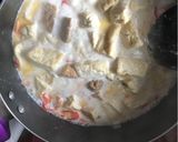 Foto langkah ke 2 dari resep Tahu udang masak santan.
