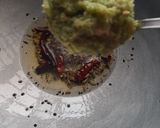 A picture of step 2 of Aloo Bade.