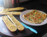 Foto del paso 11 de la receta: Tortilla cuadrada de tupinamba, zanahoria y guisantes
