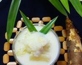 A picture of step 10 of Kolak singkong mutiara.