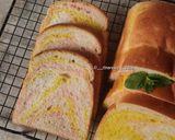 Foto langkah ke 14 dari resep (Sourdough Discard) Roti Tawar Angkak dan Kunyit.