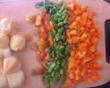 Foto langkah ke 2 dari resep Sup baso seafood.