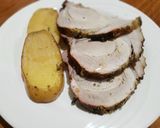 Foto del paso 8 de la receta: Cerdo asado con papas