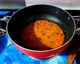 A picture of step 7 of Smoky Kadai Mushroom 🍄🍄.