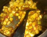 A picture of step 3 of Ghiya/ Dudhi sabji.