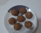 A picture of step 6 of Churma ladoo (non-fried).