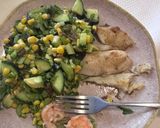 Foto del paso 5 de la receta: Pescado Asado con Ensalada Fresca
