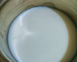 A picture of step 1 of Hand Beaten Fluffy creamy coffee.