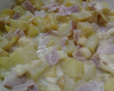 Foto del paso 3 de la receta: Papas con crema y panceta
