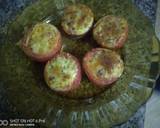 Cheese stuffed tomatoes#cookingwithtomatoes#4weekschallenge recipe step 5 photo