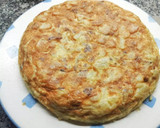Foto del paso 8 de la receta: Tortilla española con huevos de pato y cebolla