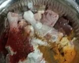 A picture of step 3 of Rajasthani chicken curry.