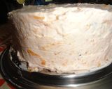 A picture of step 8 of Chocolate cake with Peach Mousse.