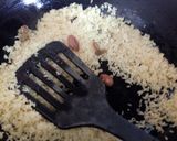 A picture of step 2 of Bengali misti pulao.