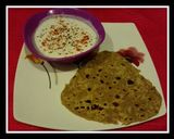 A picture of step 7 of Missi Roti/Paratha.
