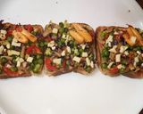 A picture of step 5 of Vegan Bruschetta.