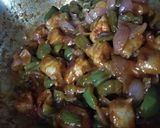 A picture of step 4 of Cheese chilli.