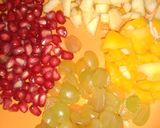 A picture of step 1 of Creamy fruits and nuts delight.