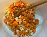 🇭🇺 🍗 Tárkonyos csirkeragu leves recept fázis 1 fotója