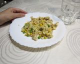 Foto del paso 5 de la receta Arroz 3 delicias ligero con pollo cocido