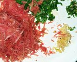A picture of step 1 of Carrot & Fenugreek leaves paratha.