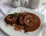 Foto langkah ke 8 dari resep Milo Lava Cake.