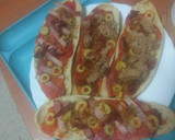 Foto del paso 2 de la receta: Pan pizza con queso y sin queso