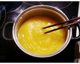 Hình bước làm 2 của món Bánh bao sữa Matcha nhân custard