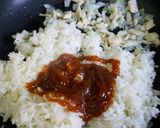 Hình bước làm 2 của món Omurice Thỏ Ngọc cute 🐰