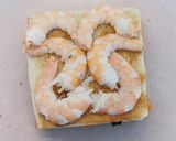 Foto del paso 6 de la receta: Sándwich Trikini de Salmón ahumado y Langostinos