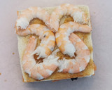 Foto del paso 6 de la receta: Sándwich Trikini de Salmón ahumado y Langostinos