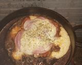 Foto del paso 5 de la receta: Pollo deshuesado a la pizza (al disco)