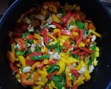 صورة لخطوة 4 من وصفة 😋 فاهيتا الخضروات مع الزهره 😋
