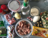 Foto del paso 1 de la receta: Paella melosa de pollo y verduras