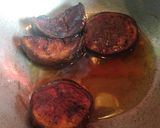A picture of step 3 of Ring shape Brinjal fry #Cookpad.