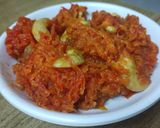 A picture of step 4 of Gajar ka halwa.