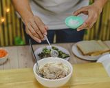 รูปขั้นตอนการทำที่ 6 ของ แซนด์วิช ทูน่า มายองเนส ทำง่าย และ อร่อย