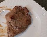 A picture of step 2 of Beef Steak with Mustard Sauce.