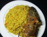 Fried rice & cat fish peppersoupmatakin girki4 hoto