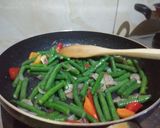 Foto langkah ke 3 dari resep Tumis kacang panjang & teri.