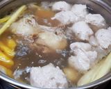 Hình bước làm 3 của món BÚN bò nạm-chả quết